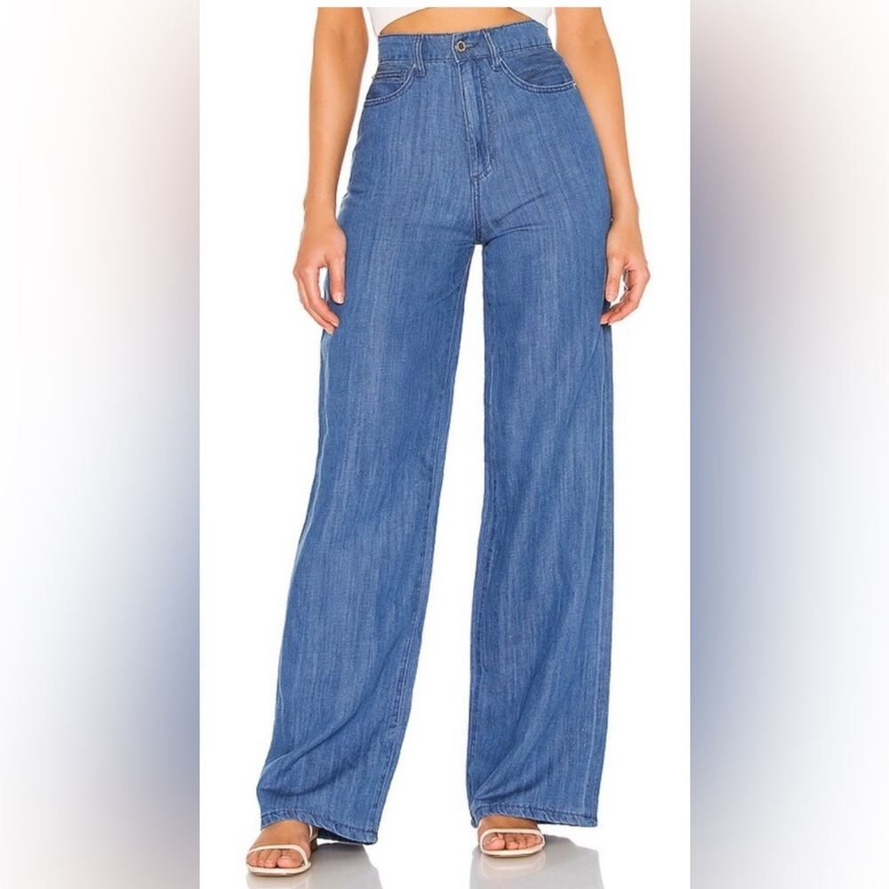 🥰💙 Used & Beautiful 💙🥰 WHO WORE WHAT HIGH RISE LINEN TROUSERS - SIZE 29 | Medium